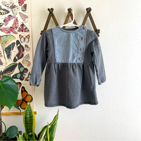 Zara Dresses Zara Charcoal Grey Dress Poshmark